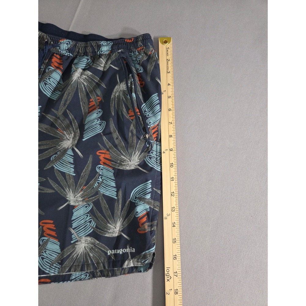 Patagonia Shorts Mens Medium Blue Compression Lined Outdoor Performance Stretch - Picture 9 of 10
